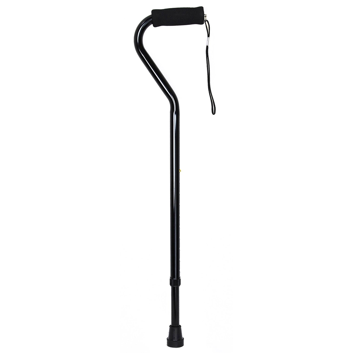 McKesson Aluminum Offset Cane Black 