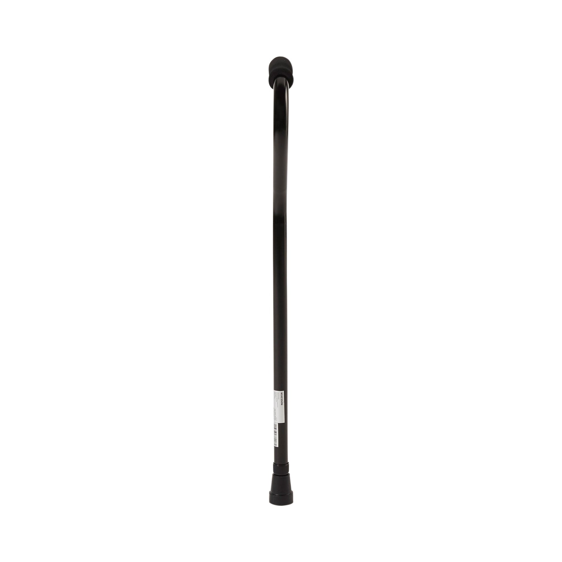 McKesson Aluminum Offset Cane Black 