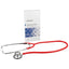 McKesson Classic Dual Head Stethoscope Red 