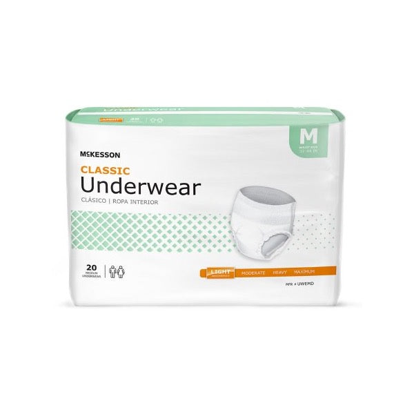 McKesson Classic Underwear Large 1 Bag 