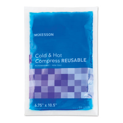McKesson Hot & Cold Compress, Reusable, Microwaveable, Non-Toxic Gel 2.5 x 5 Inch Case of 150 