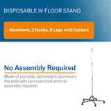 McKesson Disposable IV Stand Case of 6 