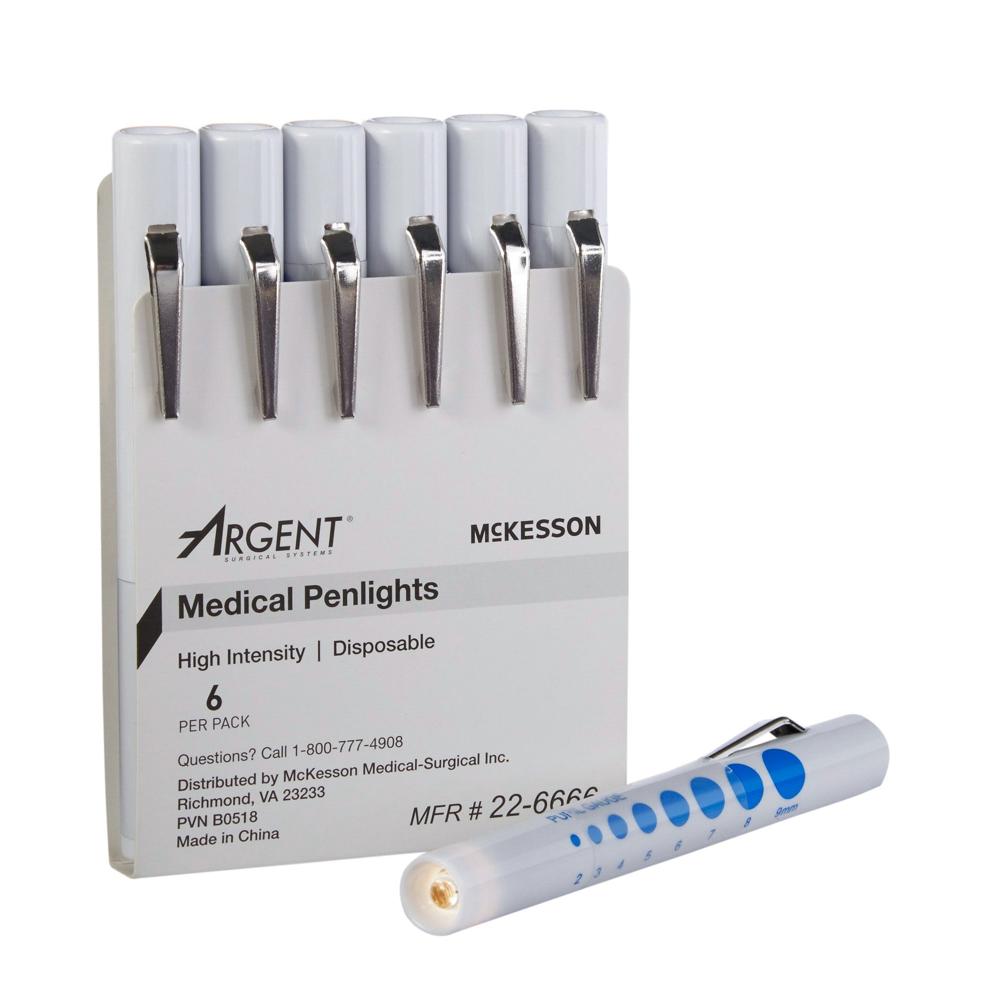 McKesson Disposable Penlight White Light 1 Each 