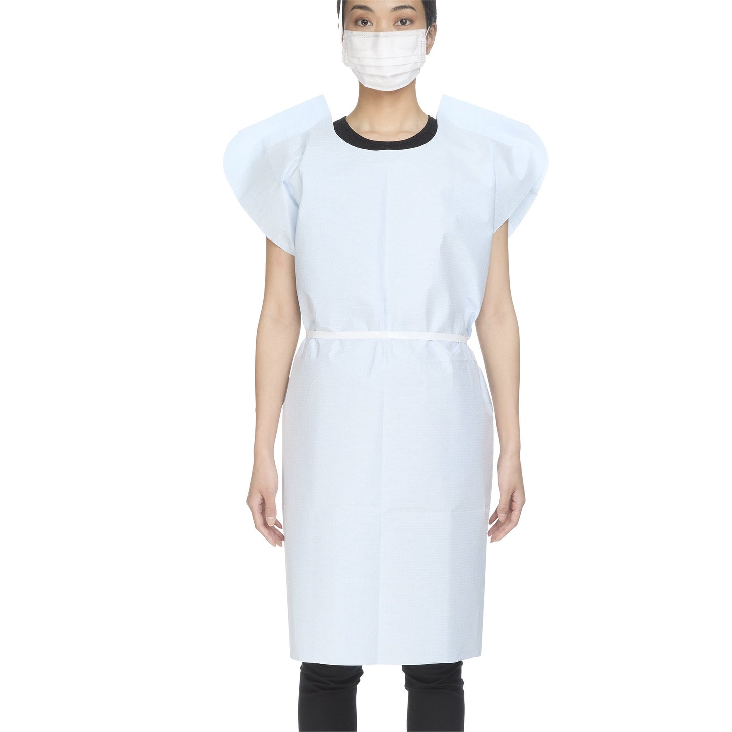 McKesson Exam Gown Blue Case of 50 