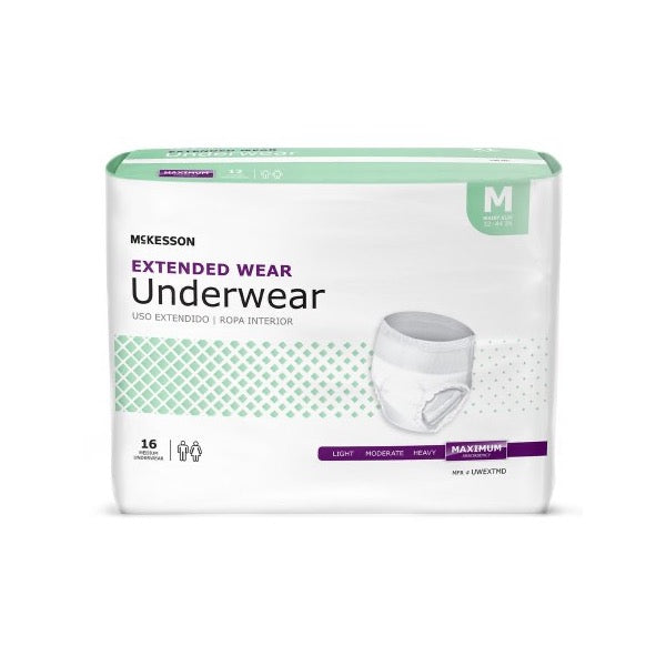 McKesson Extended Wear Underwear Large Bag of 14 