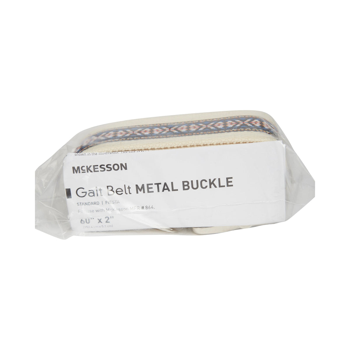 McKesson Fiesta Design Gait Belt Fiesta Design 60" Case of 48