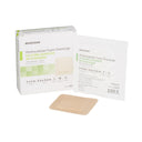 McKesson Foam Dressing With Border Film Backing 3 x 3 Inch Box of 10