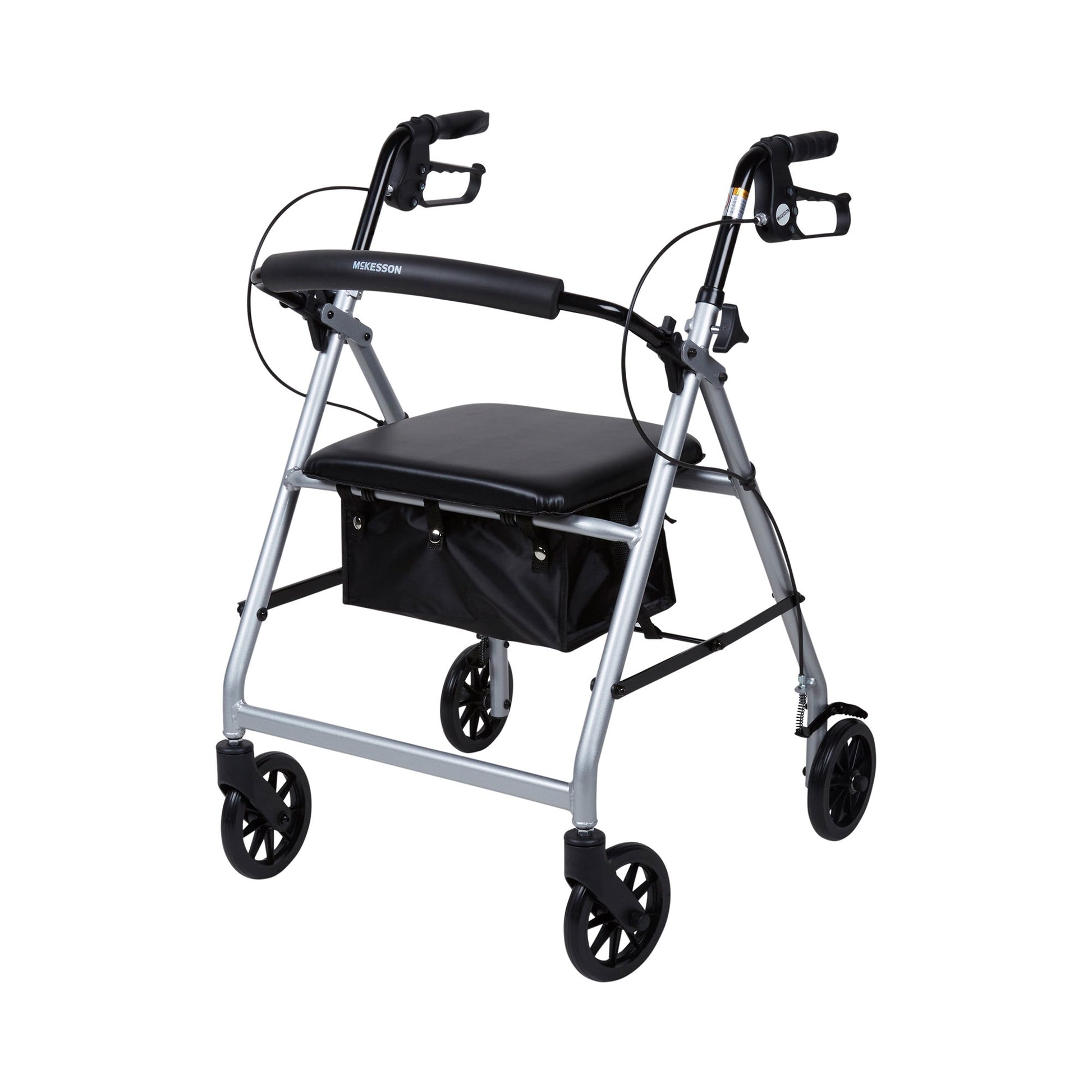 McKesson Folding Aluminum Four-Wheel Rollator Green 