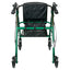 McKesson Folding Aluminum Four-Wheel Rollator Green 