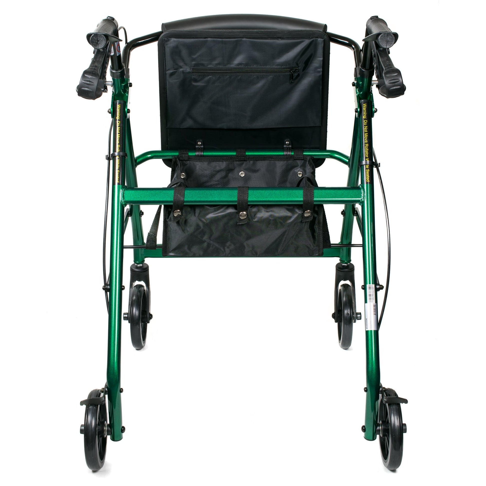 McKesson Folding Aluminum Four-Wheel Rollator Green 