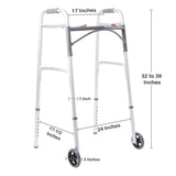 McKesson Folding Aluminum Walker 