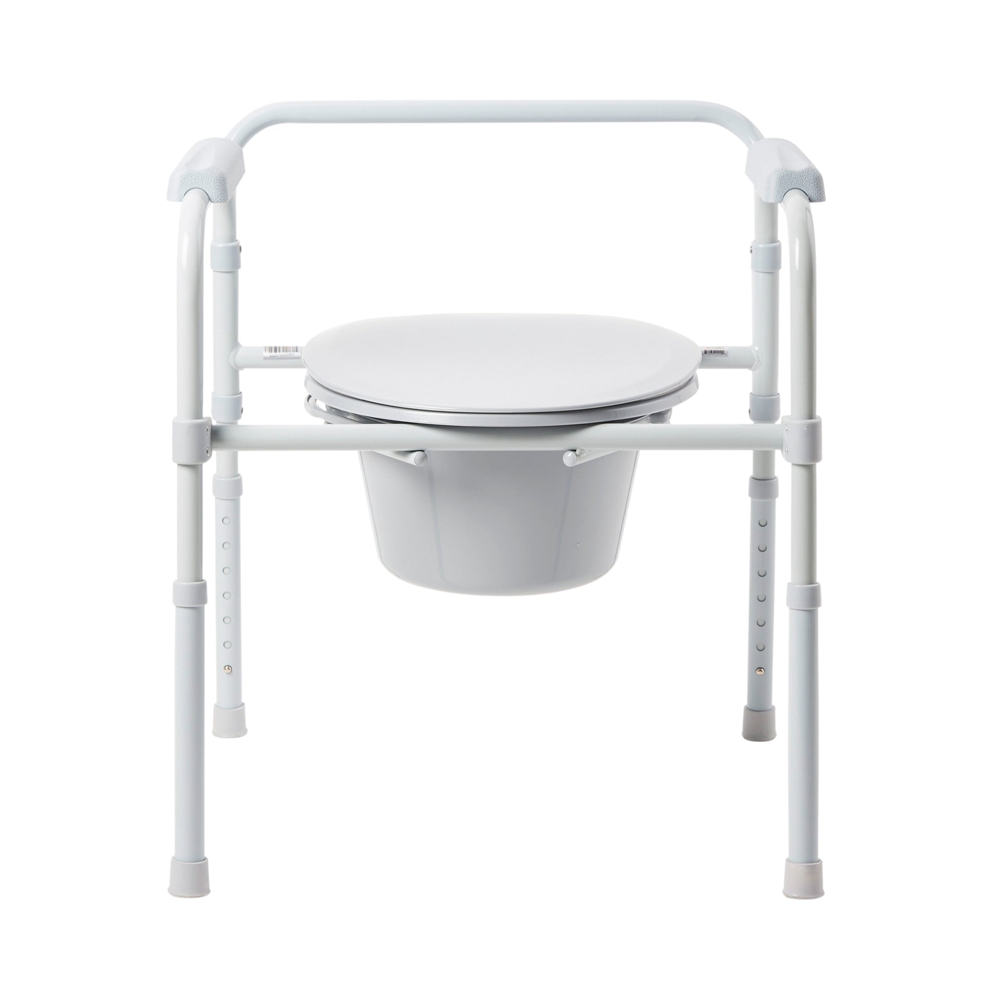 McKesson Folding Steel-Frame Commode 