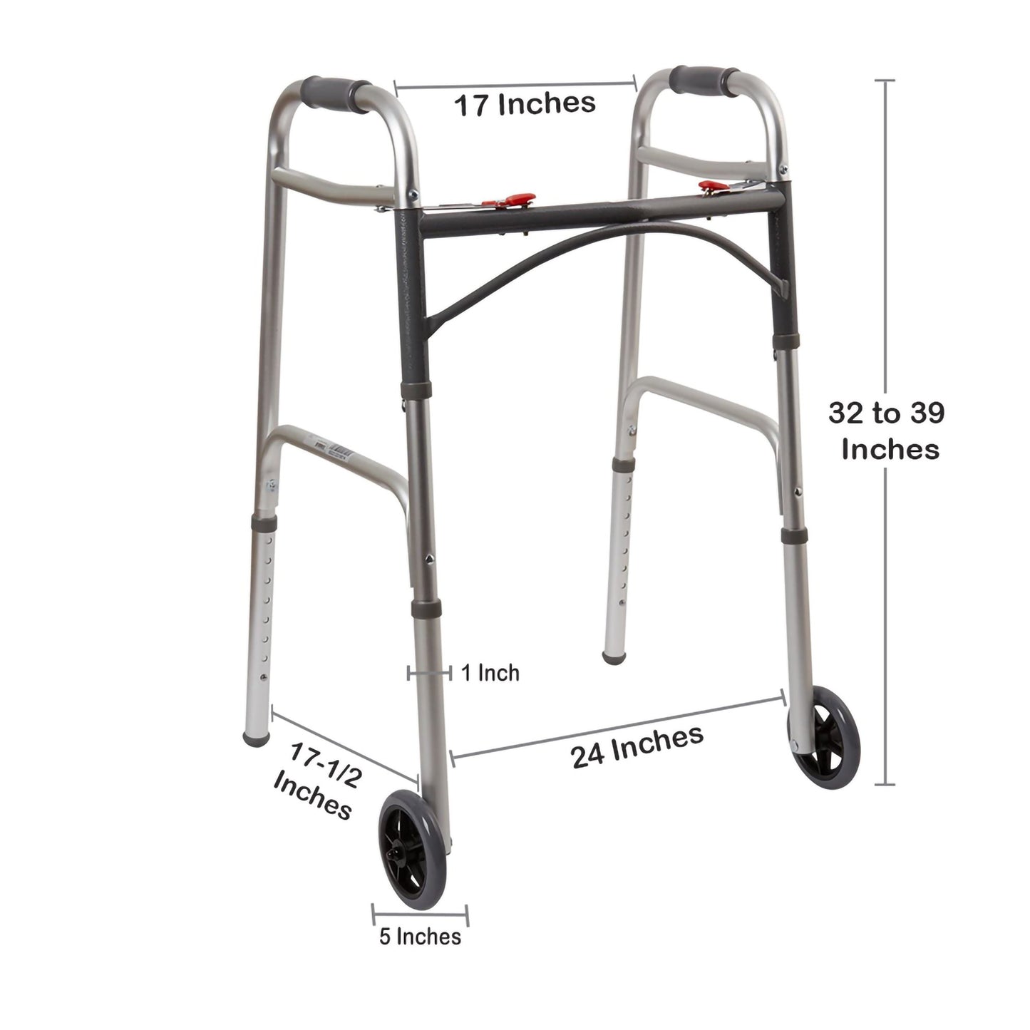 McKesson Folding Walker 1 Each 