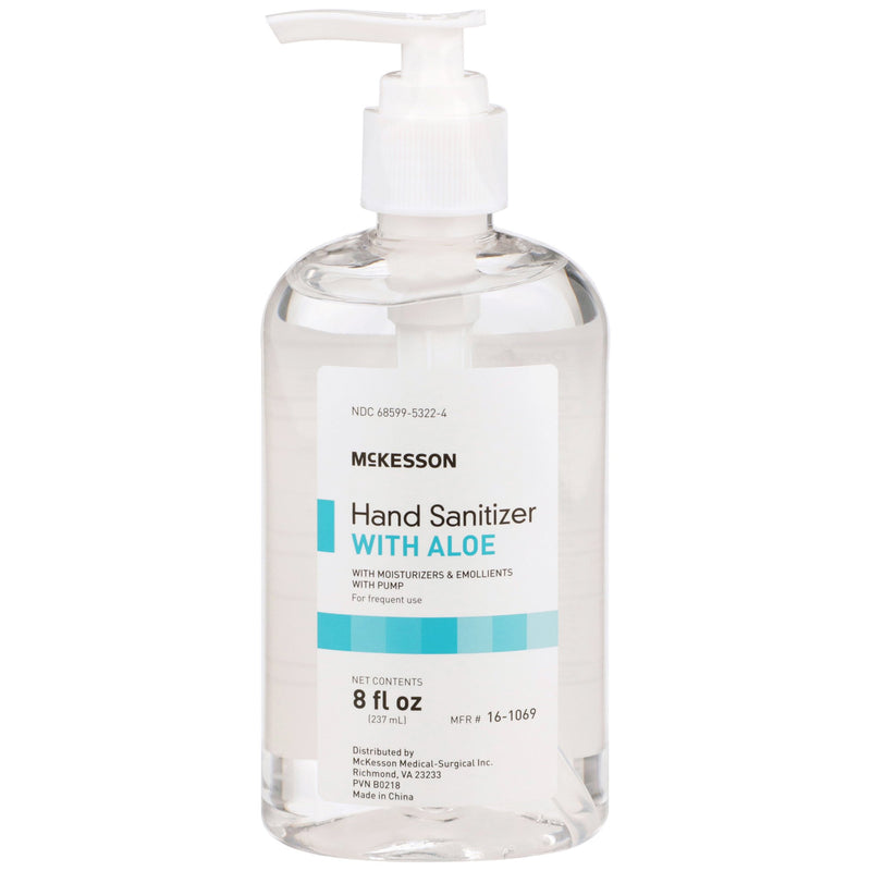 McKesson Gel Hand Sanitizer with Aloe Foaming 8.5 oz. 1 Each