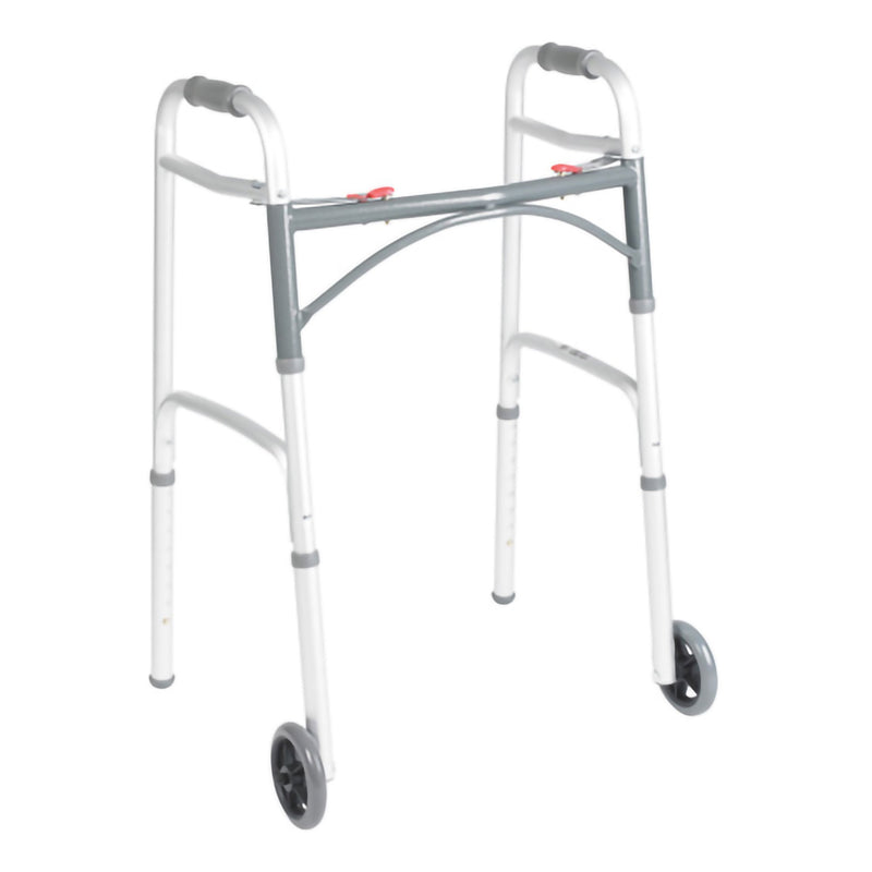 McKesson Junior Aluminum Folding Walker 25" – 32" 
