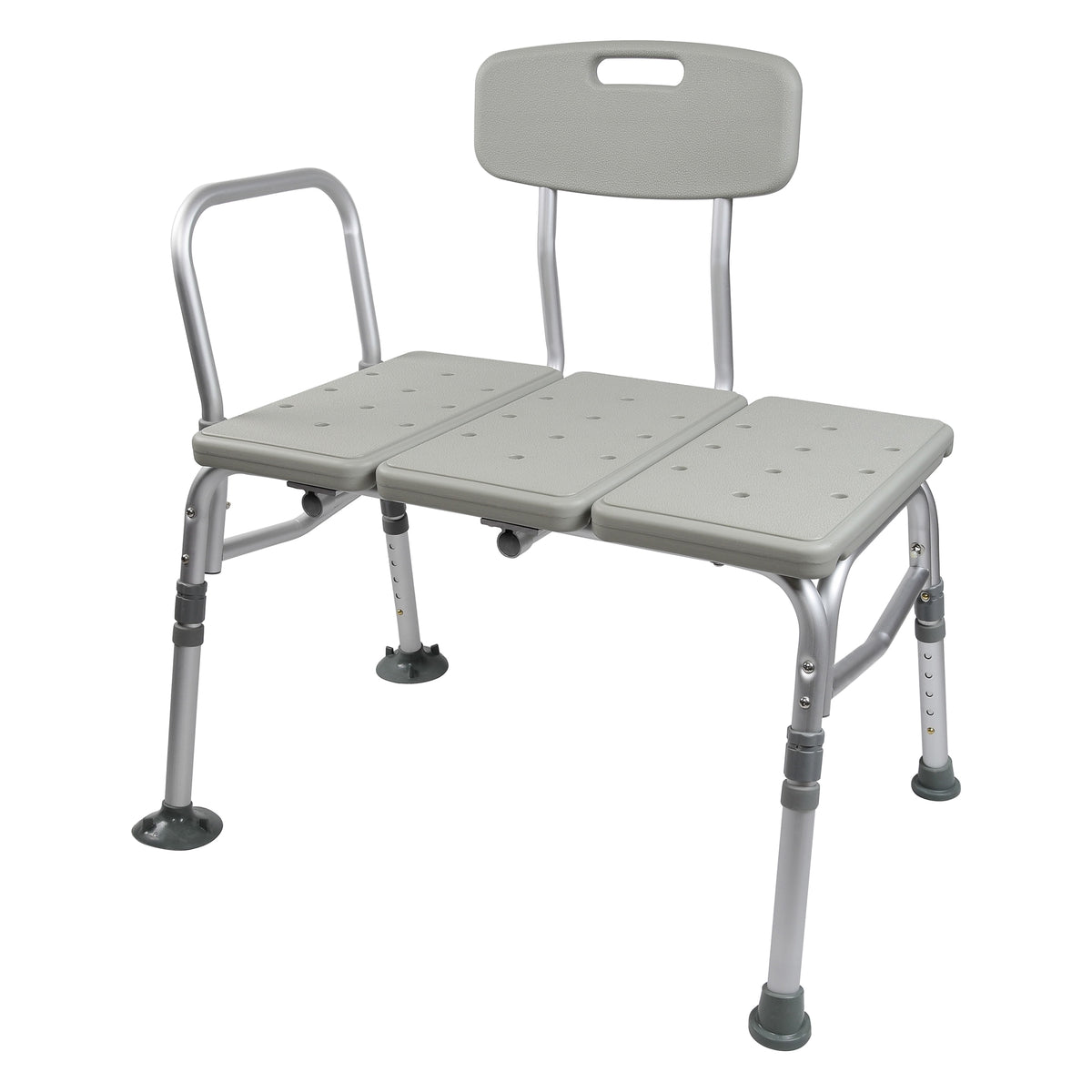 McKesson Knocked Down Bariatric Bath Transfer Bench 500 lbs. 18-1/4" to 23-1/4" 