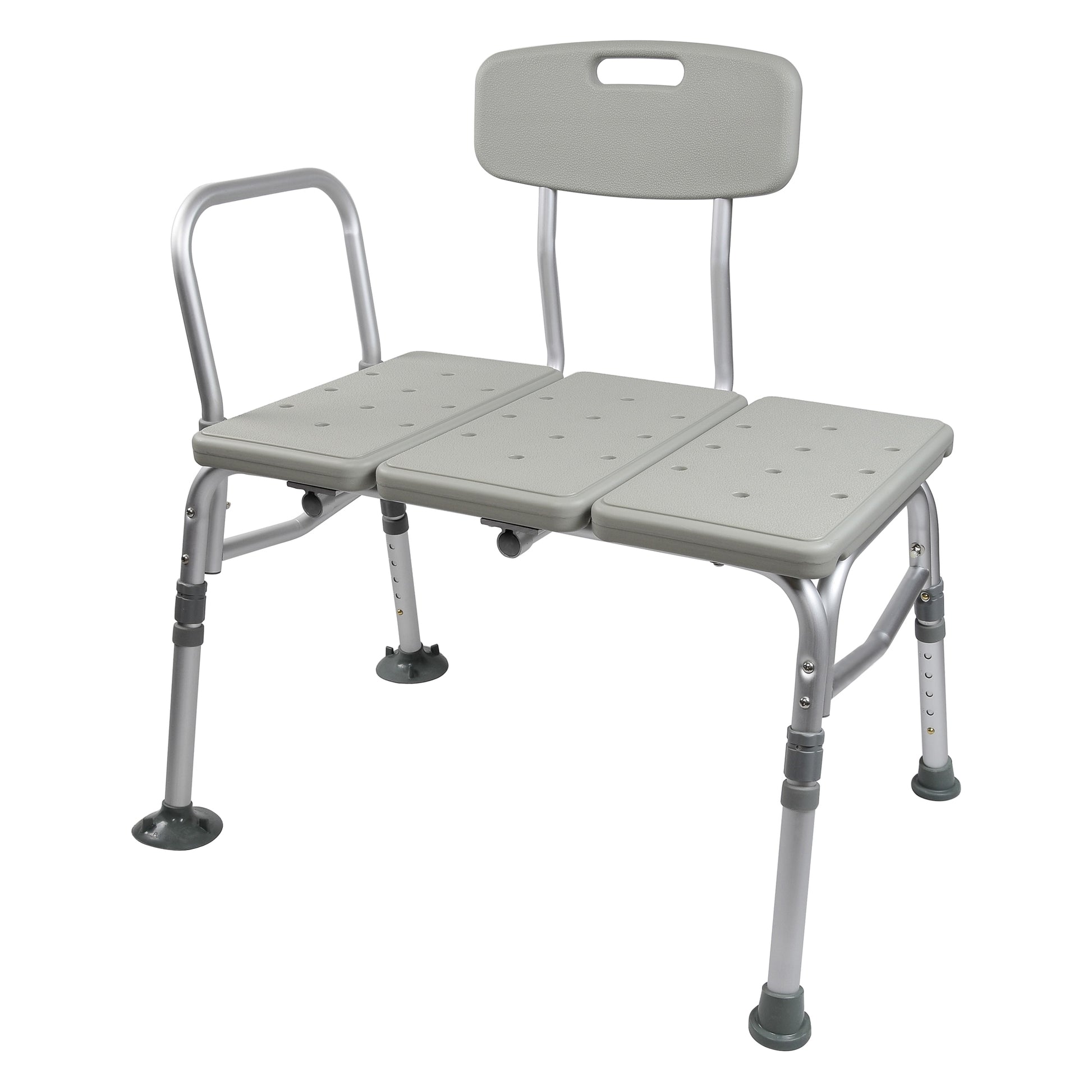 McKesson Knocked Down Bariatric Bath Transfer Bench 500 lbs. 18-1/4" to 23-1/4" 