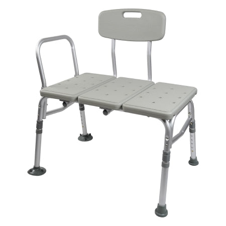 McKesson Knocked Down Bariatric Bath Transfer Bench 500 lbs. 18-1/4" to 23-1/4" 