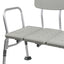 McKesson Knocked Down Bariatric Bath Transfer Bench 500 lbs. 18-1/4" to 23-1/4" 