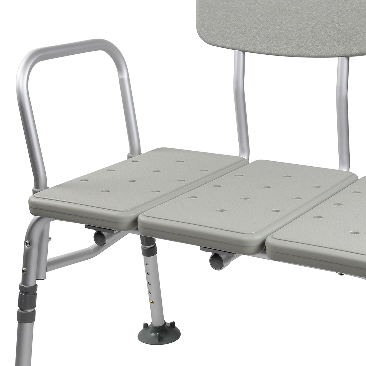 McKesson Knocked Down Bariatric Bath Transfer Bench 500 lbs. 18-1/4" to 23-1/4" 