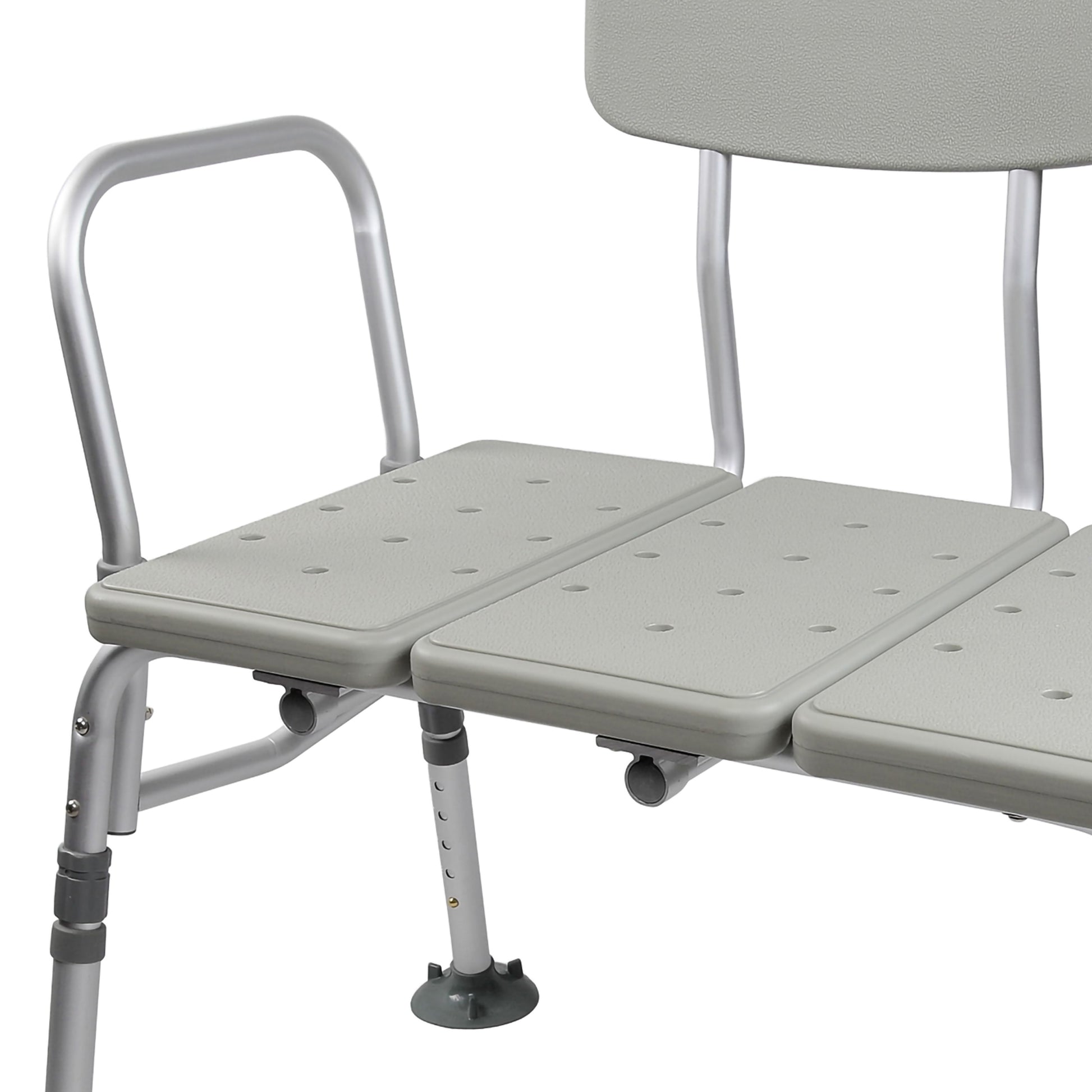 McKesson Knocked Down Bariatric Bath Transfer Bench 500 lbs. 18-1/4" to 23-1/4" 
