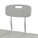 McKesson Knocked Down Bariatric Bath Transfer Bench 500 lbs. 18-1/4" to 23-1/4" 