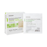 McKesson Lite Silicone Dressings Gel Adhesive with Border Thin Silicone Dressings Foam Dressing 3" x 3" 1 Each 
