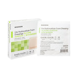 McKesson Lite Silicone Dressings Gel Adhesive with Border Thin Silicone Dressings Foam Dressing 3" x 3" 1 Each 