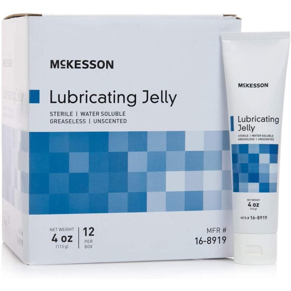 McKesson Lubricating Jelly 4 oz. Box of 12 