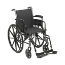 McKesson Manual Lightweight Wheelchair 