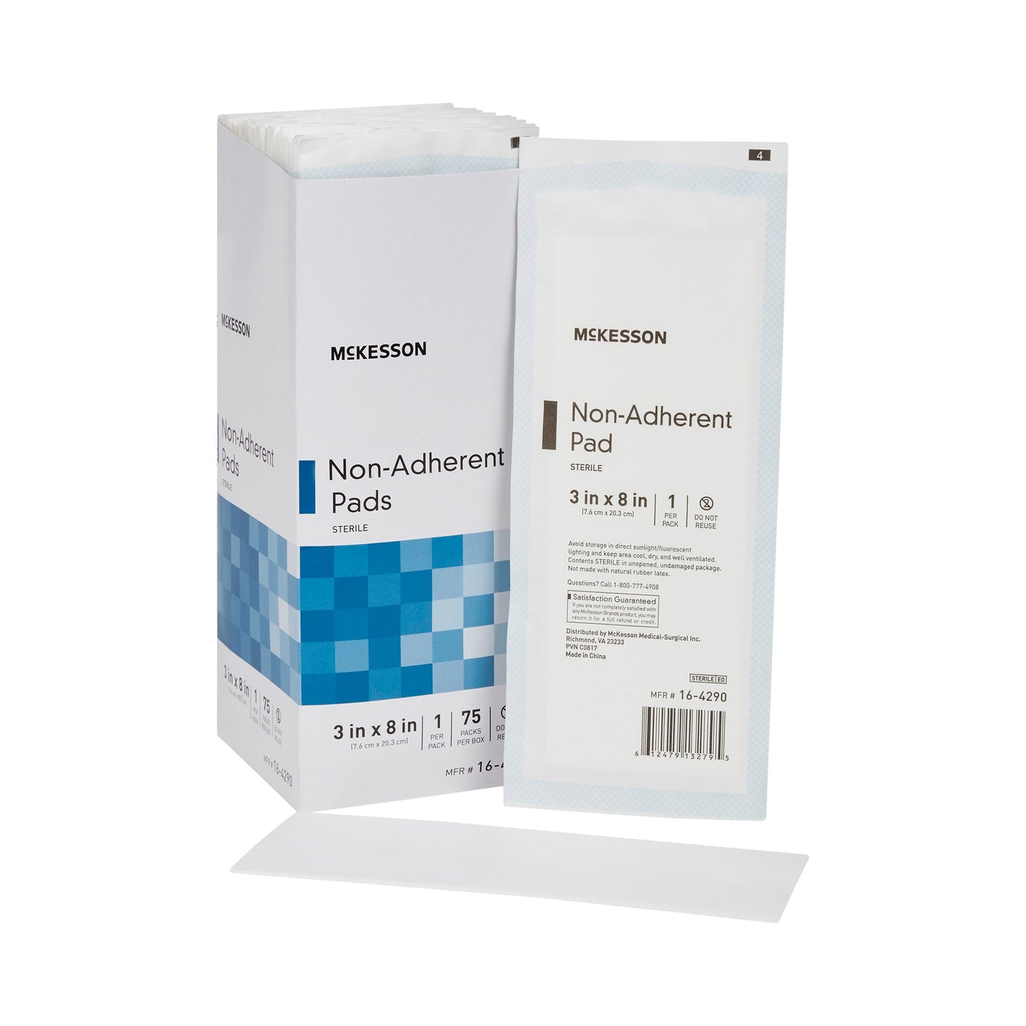 McKesson Non-Adherent Dressing 2" x 3" 1 Each 