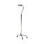 McKesson Offset Quad Cane Chrome 1 Each 