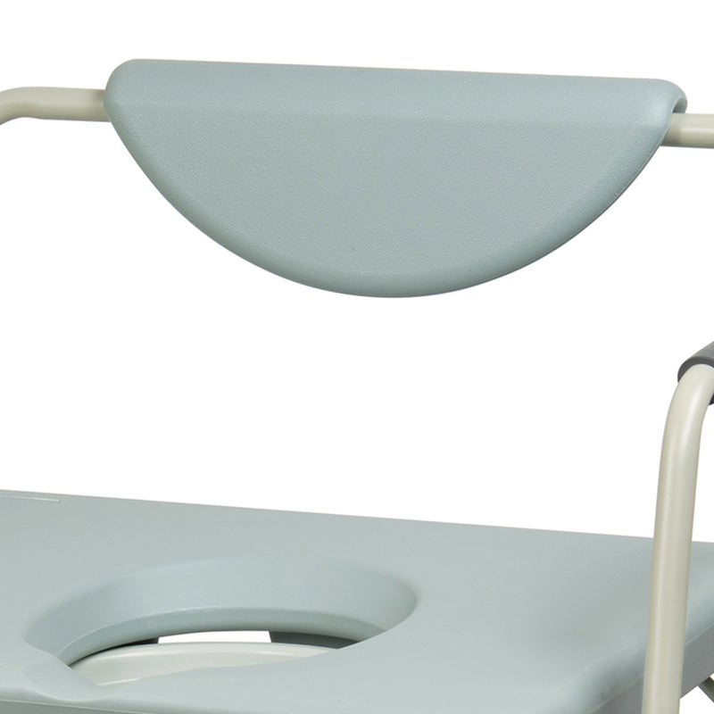 McKesson Oversized Drop-Arm Commode 