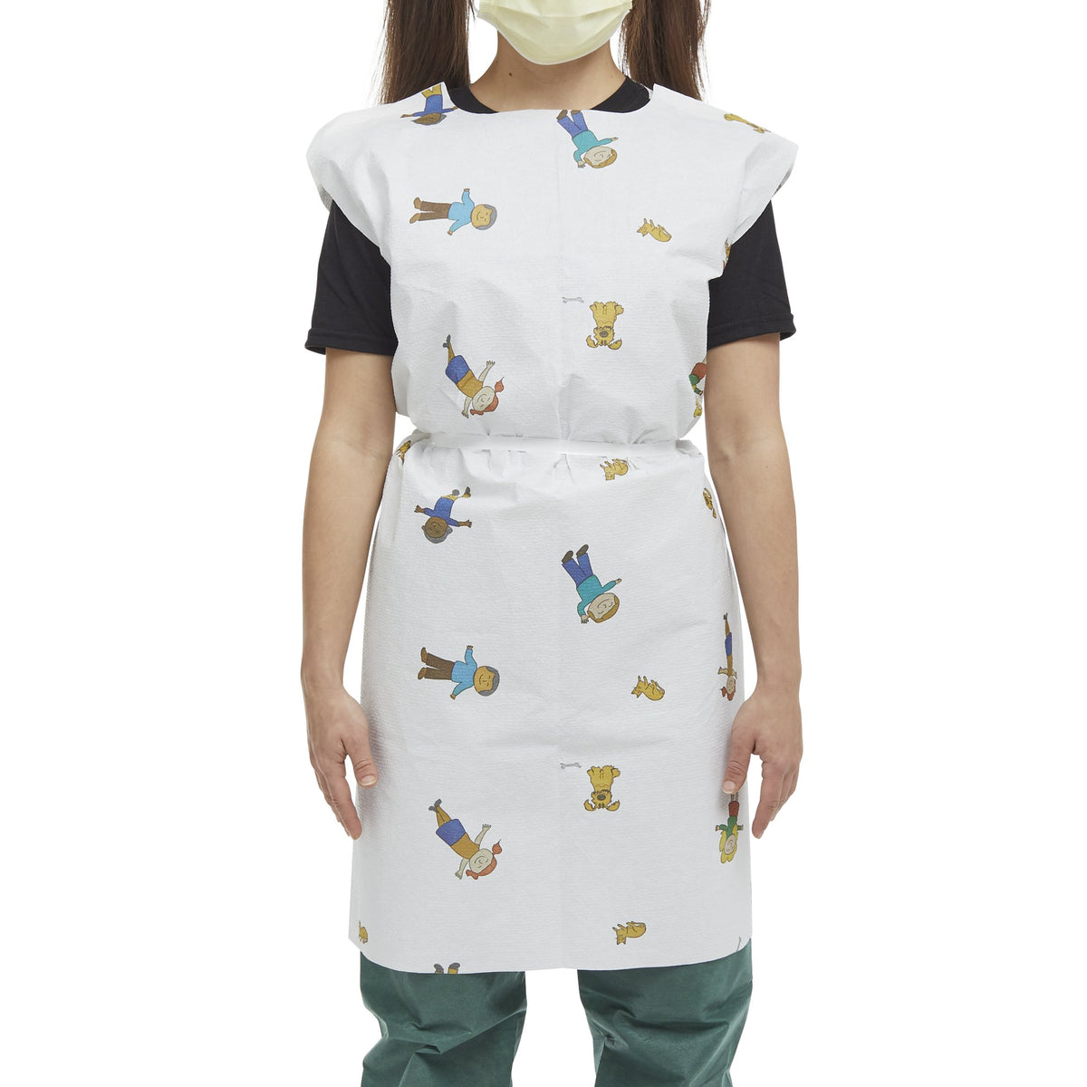 McKesson Pediatric Exam Gowns Blue Case of 50 