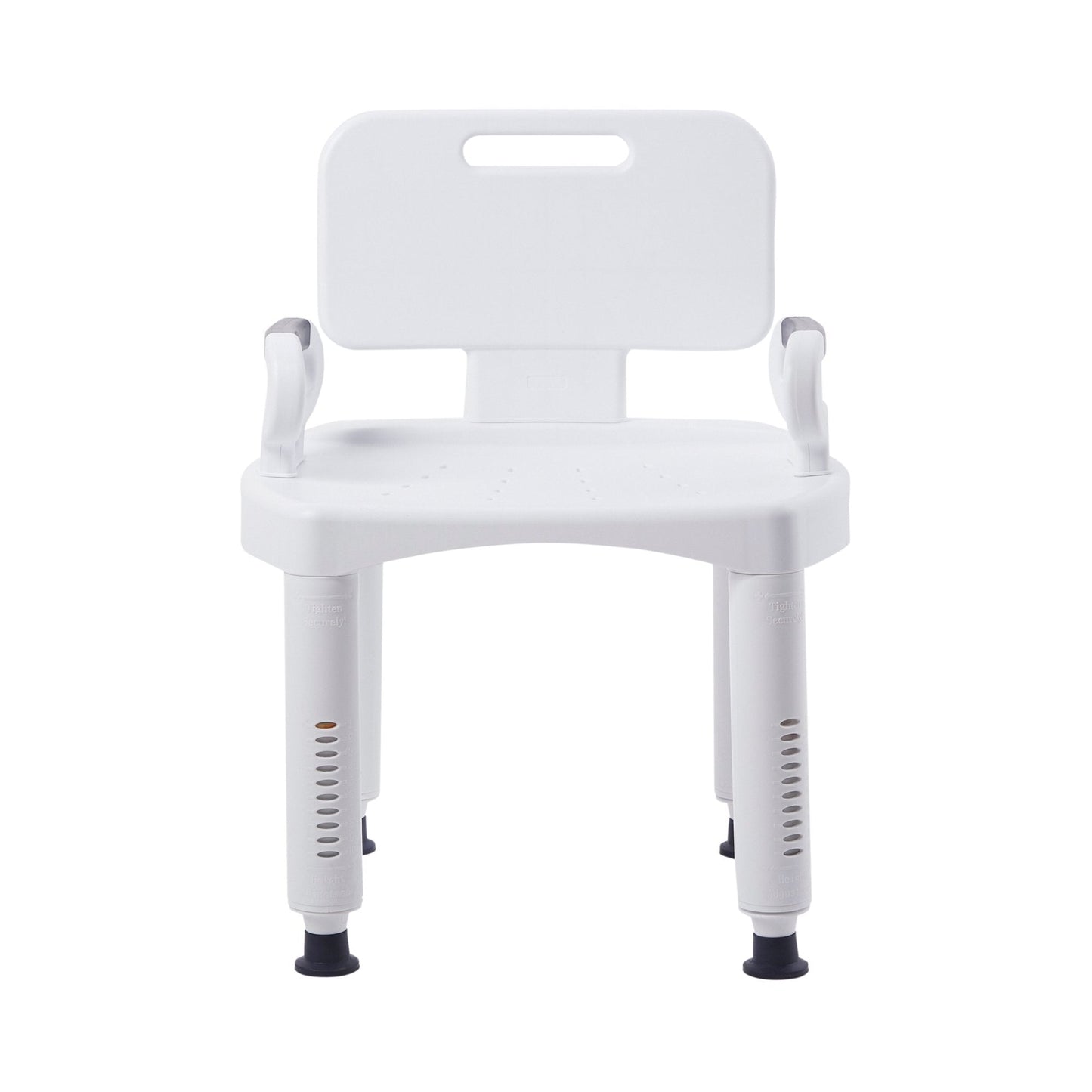 McKesson Premium Plastic Bath Chair with Backrest 
