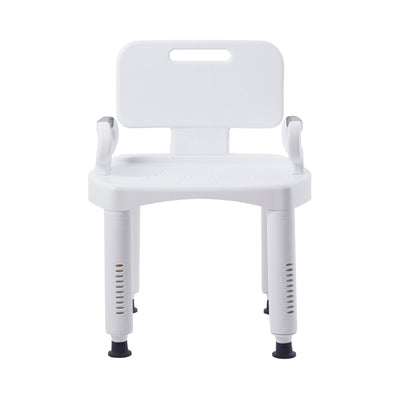 McKesson Premium Plastic Bath Chair with Backrest 