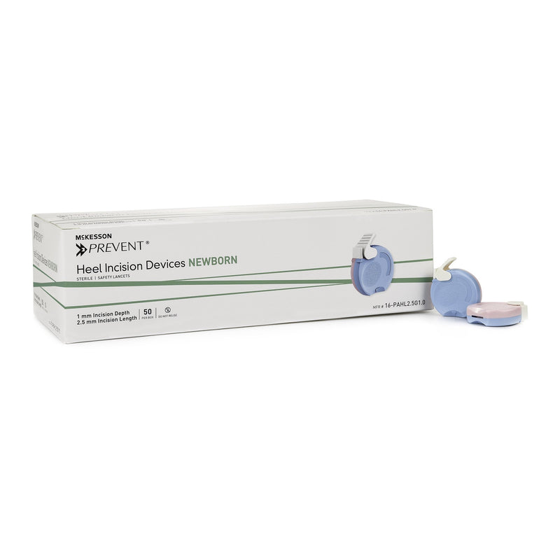 McKesson Prevent Pediatric Heel Incision Lancet Case of 200 