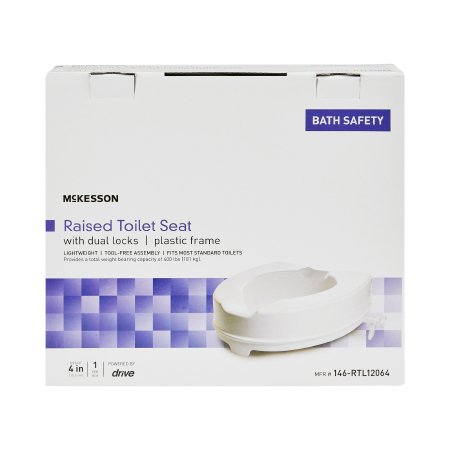 McKesson Raised Toilet Seat 5" 