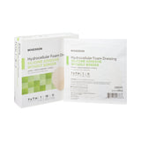 McKesson Silicone Dressings Gel Adhesive without Border Silicone Dressings Foam Dressing 3" x 3" 1 Each 