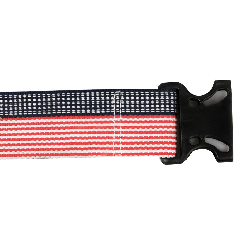 McKesson Stars and Stripes Gait Belt Metal Buckle 60" 1 Each