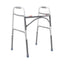 McKesson Steel Bariatric Folding Walker Silver 32.5" - 39" 1 Each