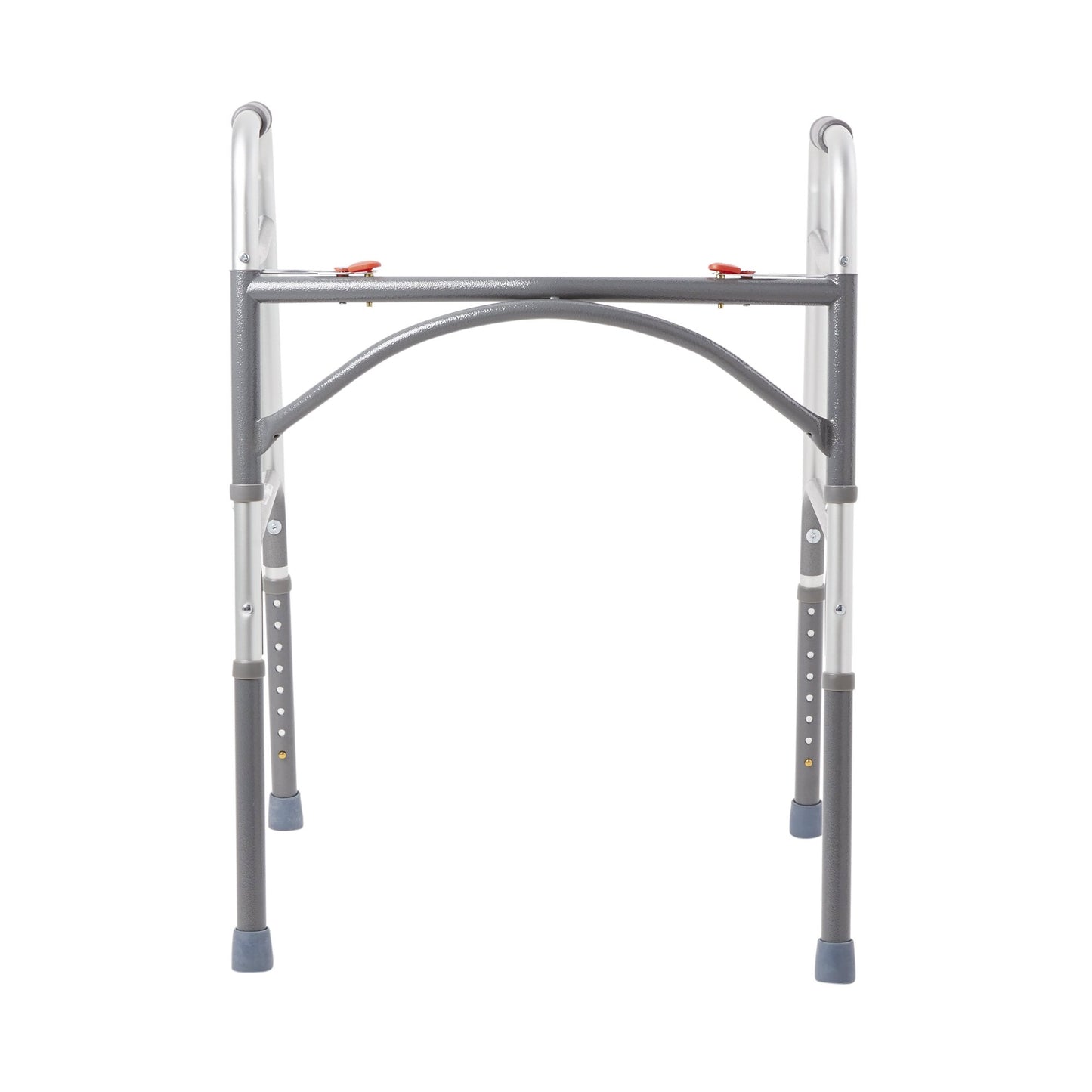 McKesson Steel Bariatric Folding Walker Silver 32.5" - 39" 1 Each