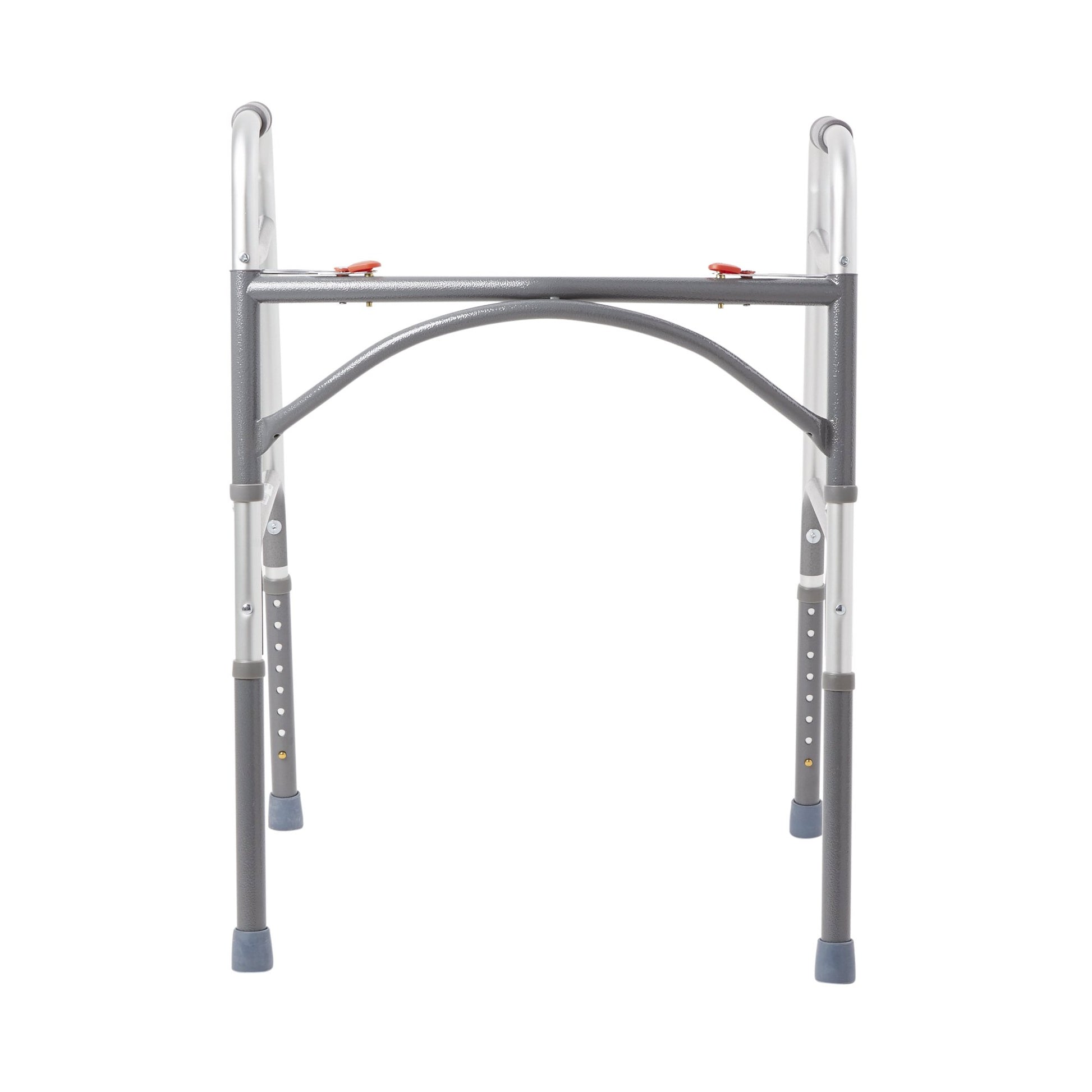 McKesson Steel Bariatric Folding Walker Silver 32.5" - 39" 1 Each