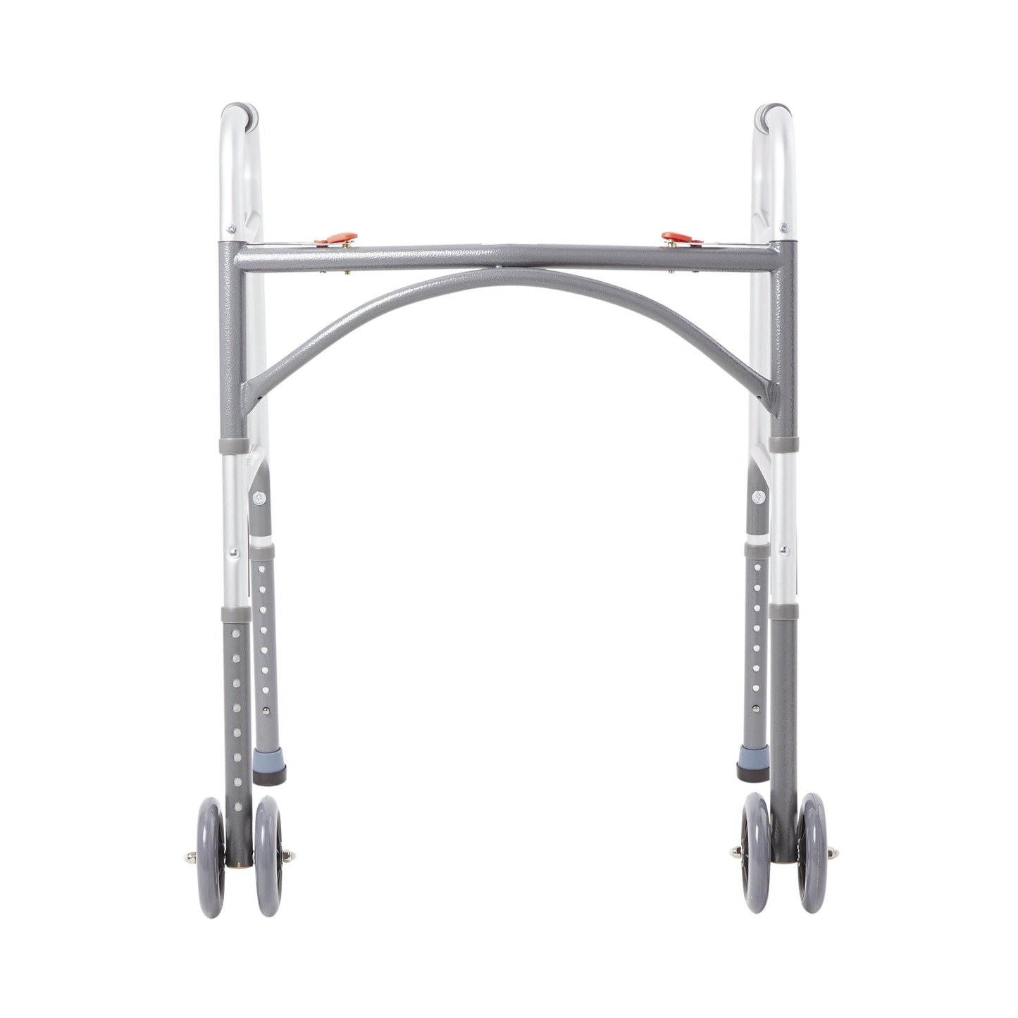 McKesson Steel Bariatric Folding Walker Silver 32.5" - 39" 1 Each