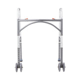 McKesson Steel Bariatric Folding Walker Silver 32.5" - 39" 1 Each