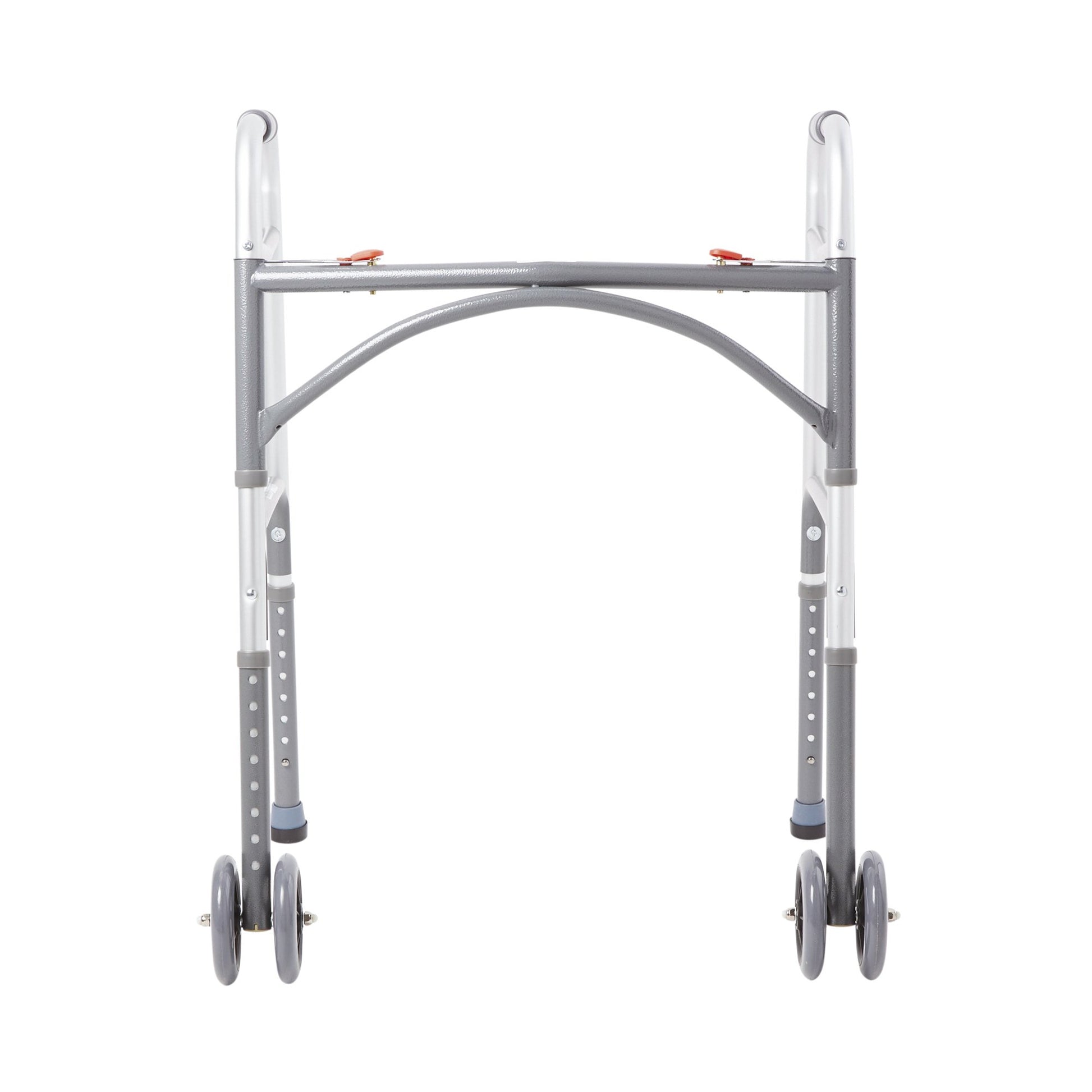 McKesson Steel Bariatric Folding Walker Silver 32.5" - 39" 1 Each