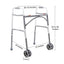 McKesson Steel Bariatric Folding Walker Silver 32.5" - 39" 1 Each