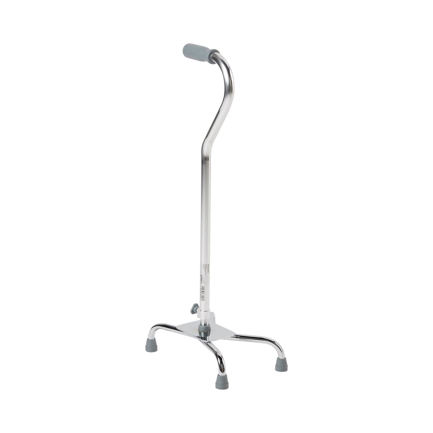 McKesson Steel Chrome Offset Quad Cane Chrome 29" – 37½" 1 Each