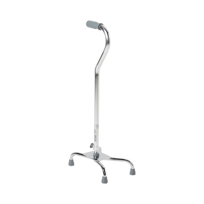 McKesson Steel Chrome Offset Quad Cane Chrome 29" – 37½" 1 Each