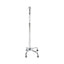 McKesson Steel Chrome Offset Quad Cane Chrome 29" – 37½" 1 Each